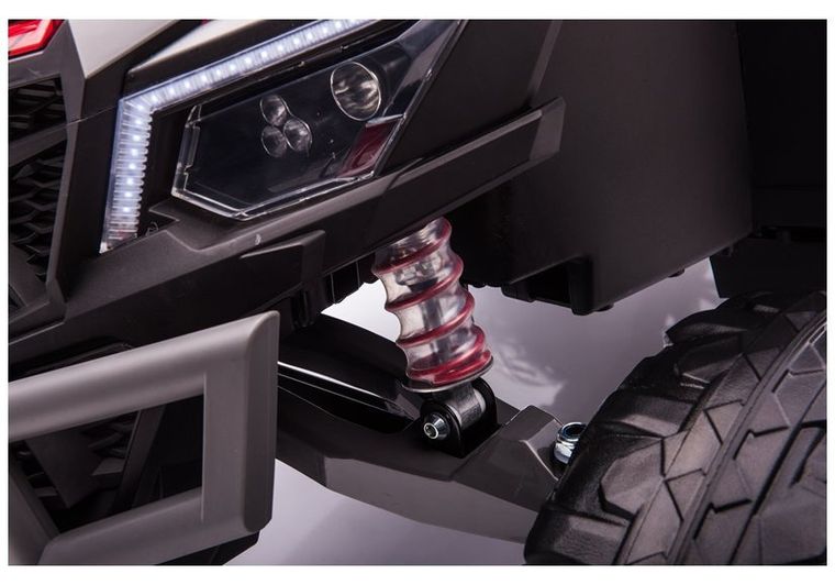 Lean Cars, Buggy, pojazd na akumulator, UTV-MX, czerwony spider