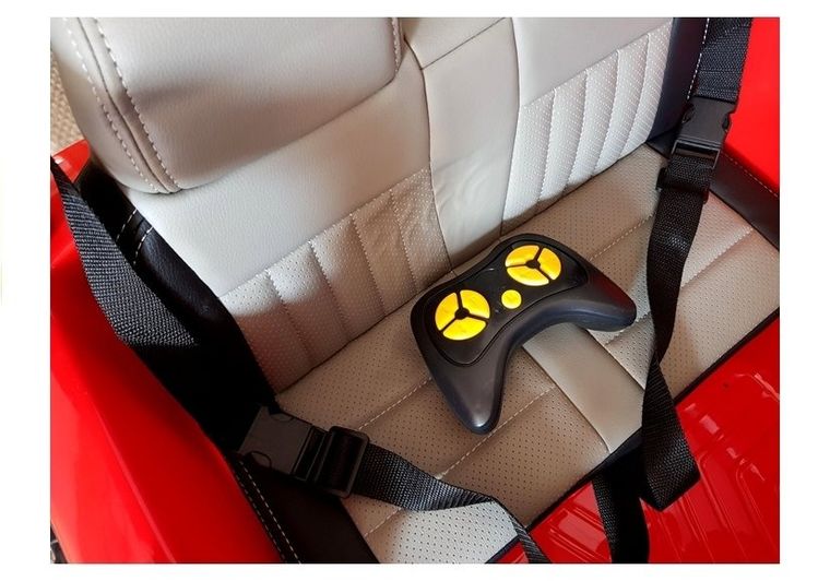 Lean Cars, Jeep, pojazd na akumulator, HP012, czerwony