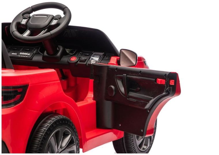 Lean Cars, Land Rover Discovery, pojazd na akumulator, DLS-K06, czerwony