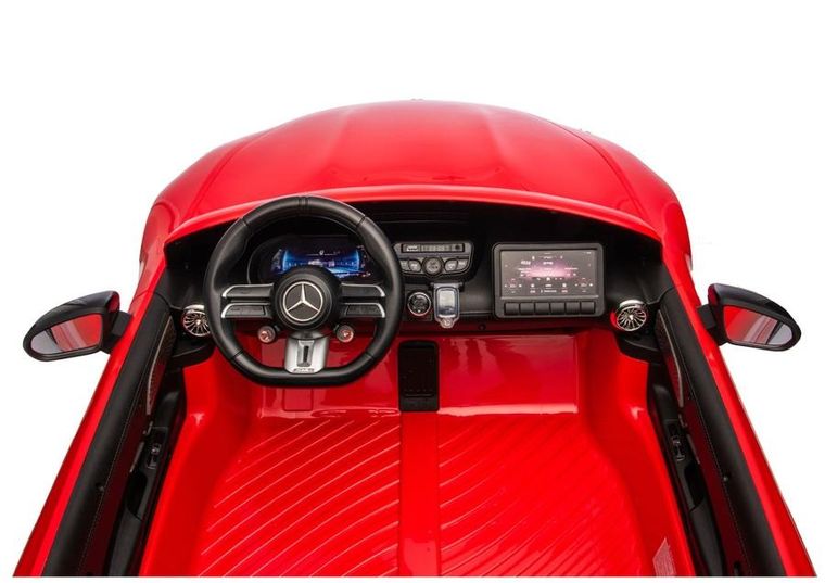 Lean Cars, Mercedes GT63 AMG, pojazd na akumulator, DK-GT63 24V LCD, czerwony