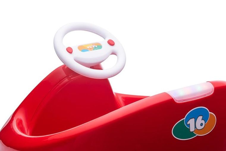 Lean Cars, pojazd na akumulator, XMX621, czerwony