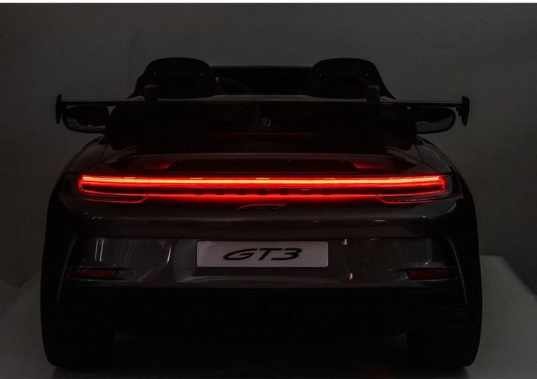 Lean Cars, Porsche GT3, pojazd na akumulator, DK-P911, szary lakierowany