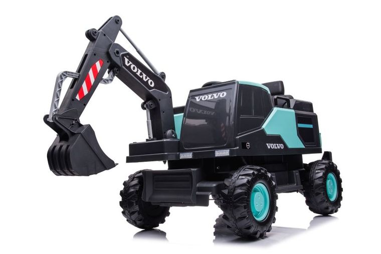 Lean Cars, Volvo, koparka, pojazd na akumulator, DK-VE888, niebieski