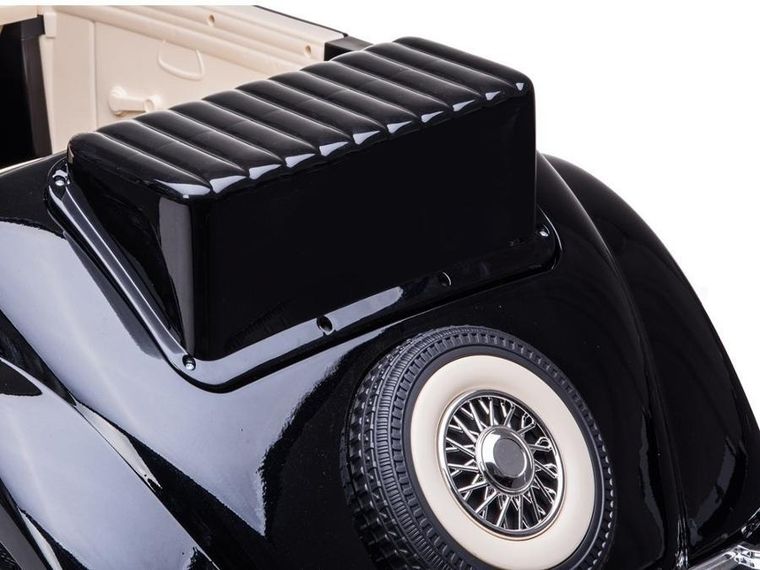 Lean Toys, Mercedes-Benz, pojazd na akumulator, czarny