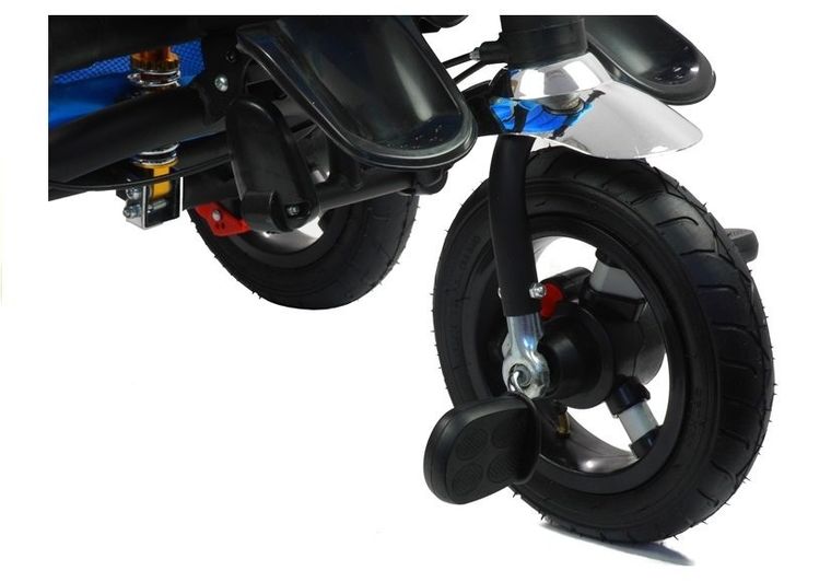 Lean Toys, rowerek trójkołowy, niebieski