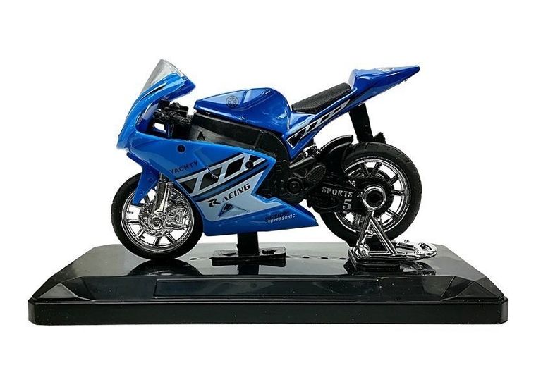 Lean Toys, sportowy motocykl, pojazd interaktywny, 1:18, 1 szt.
