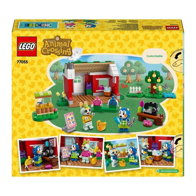 LEGO Animal Crossing, Able Sisters i sklep odzieżowy, 77055