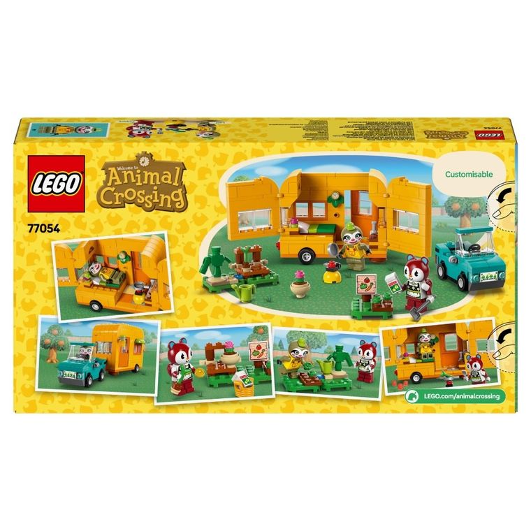 LEGO Animal Crossing, Leif i jego karawan oraz sklep ogrodniczy, 77054