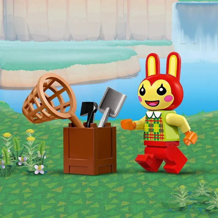 LEGO Animal Crossing, Zabawy na świeżym powietrzu Bunnie, 77047