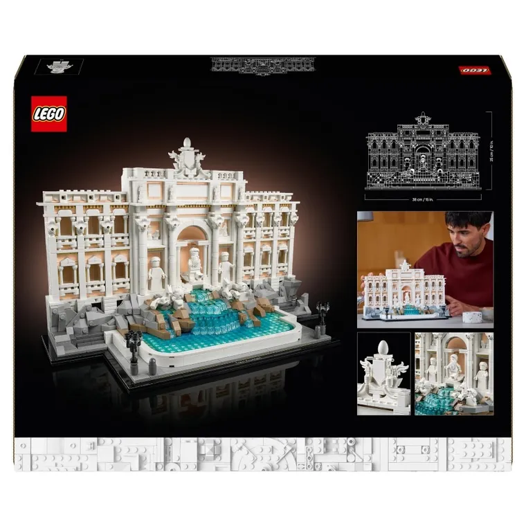 LEGO Architecture, Fontanna di Trevi, 21062