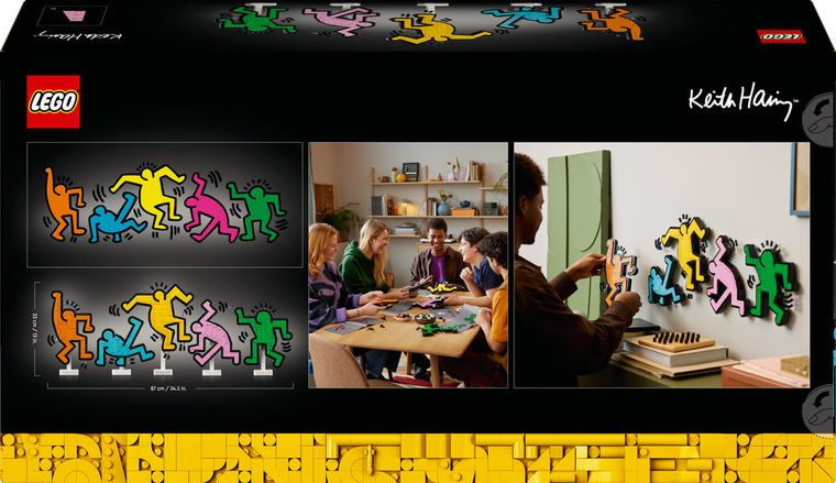 LEGO Art, Keith Haring - tańczące postacie, 31216