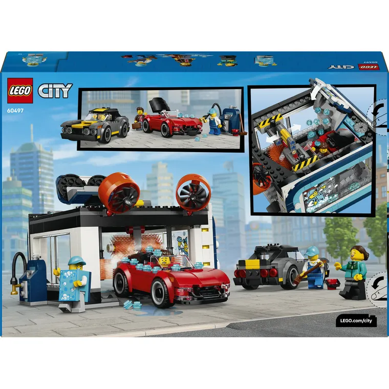 LEGO City, Automatyczna myjnia samochodowa, 60497