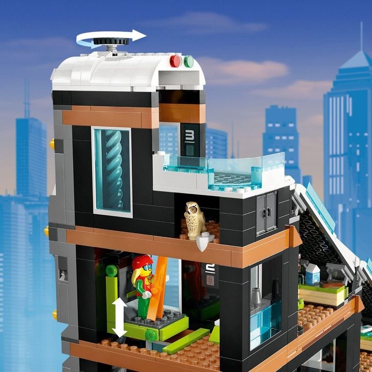 LEGO City, Centrum narciarskie i wspinaczkowe, 60366