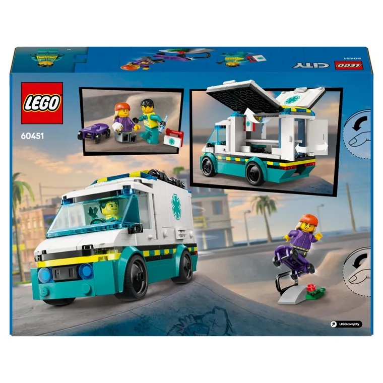 LEGO City, Karetka pogotowia, 60451