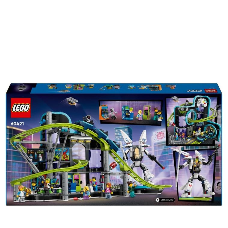 LEGO City, Park Świat Robotów z rollercoasterem, 60421