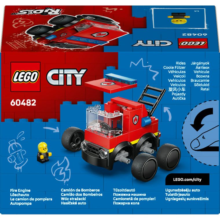 LEGO City, Pojazdy - Wóz strażacki, 60482