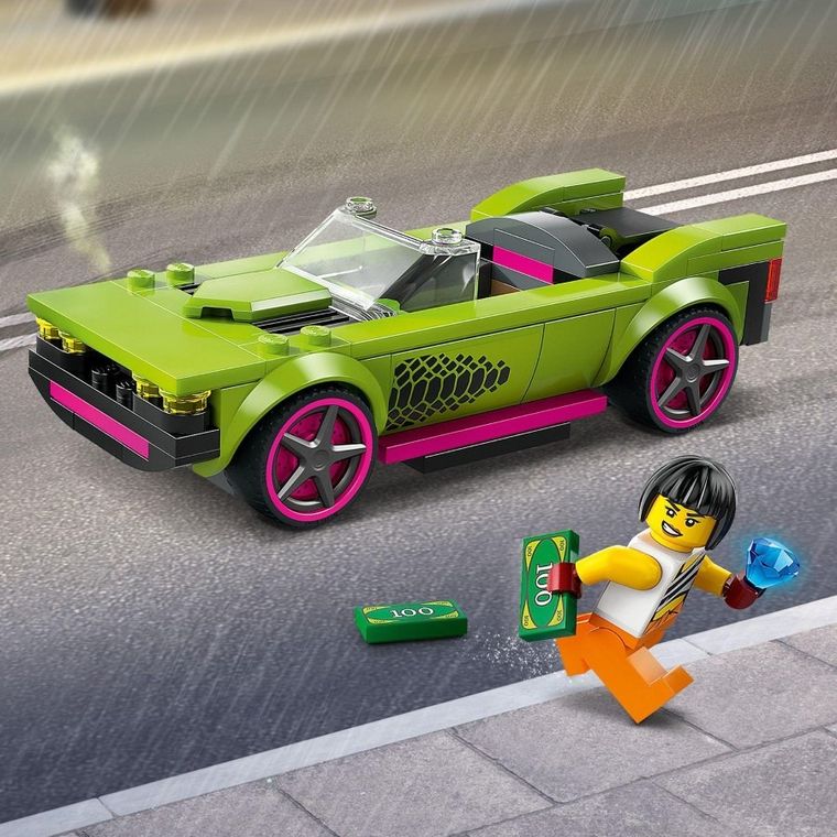 LEGO City, Pościg radiowozu za muscle carem, 60415
