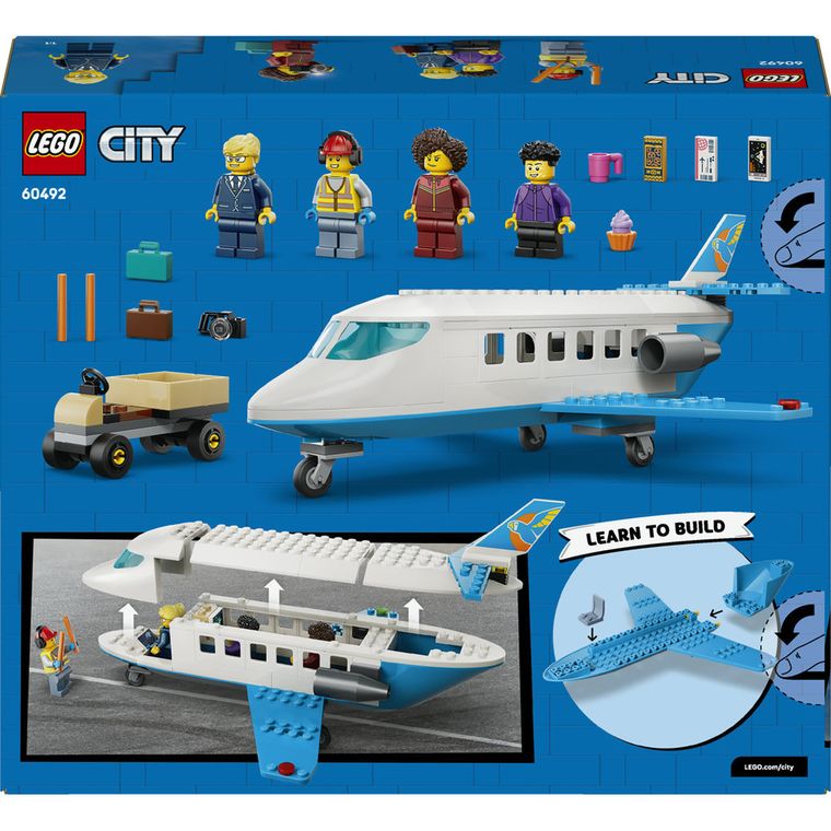 LEGO City, Samolot pasażerski, 60492