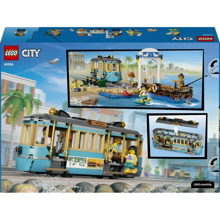 LEGO City, Tramwaj przy plaży, 60506