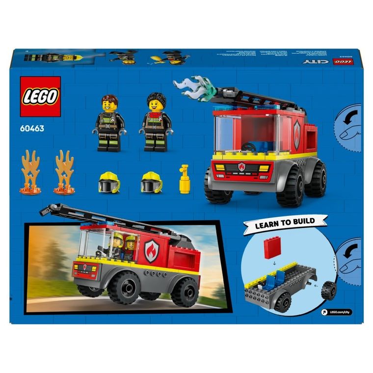 LEGO City, Wóz strażacki z drabiną, 60463