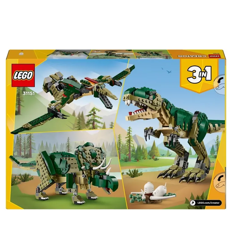 LEGO Creator 3w1, Tyranozaur, 31151