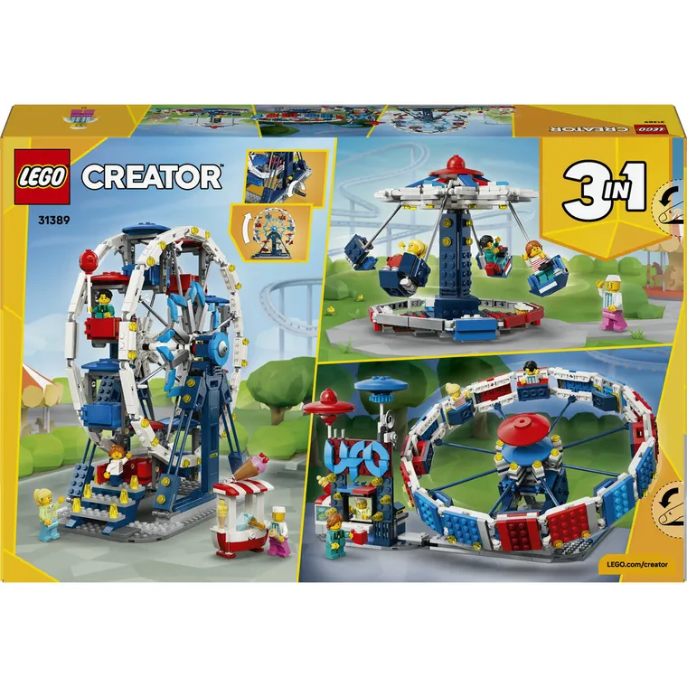 LEGO Creator, Kultowy diabelski młyn, 31389