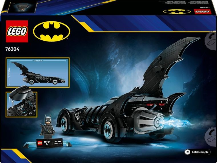 LEGO DC Batman, Batmobil Batman Forever, 76304