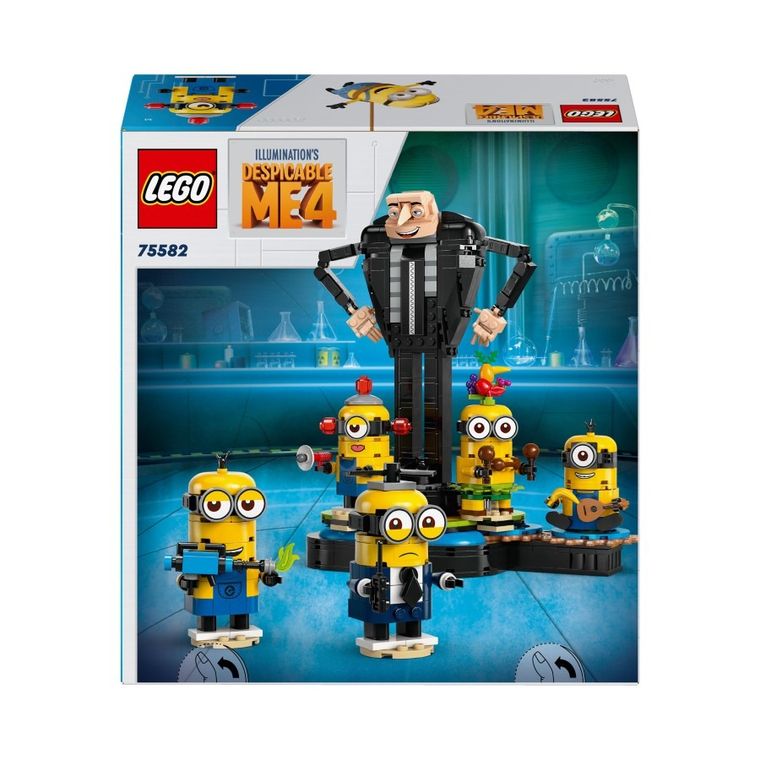 LEGO Despicable Me 4, Gru i minionki z klocków, 75582