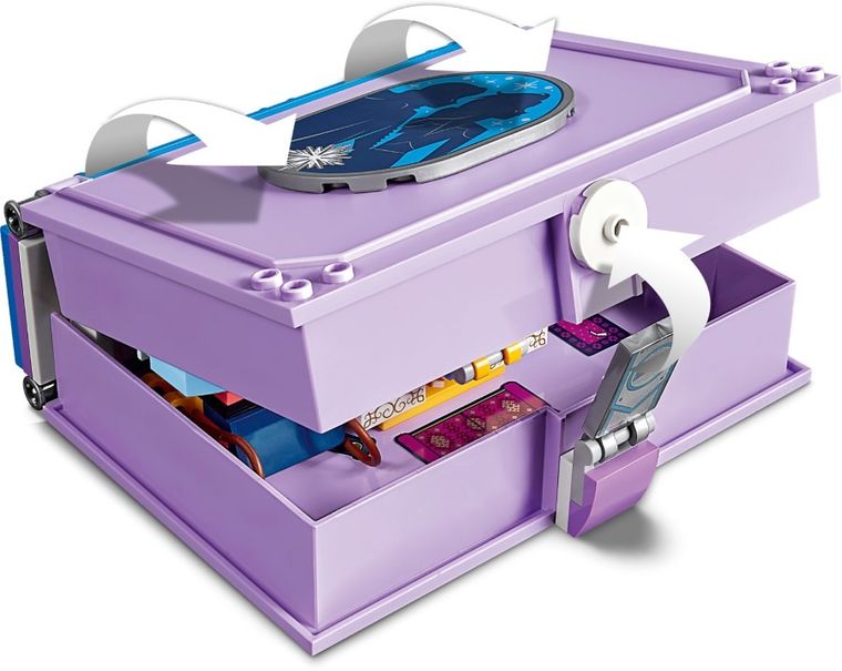 LEGO Disney Princess, Książka z przygodami Anny i Elsy, 43175
