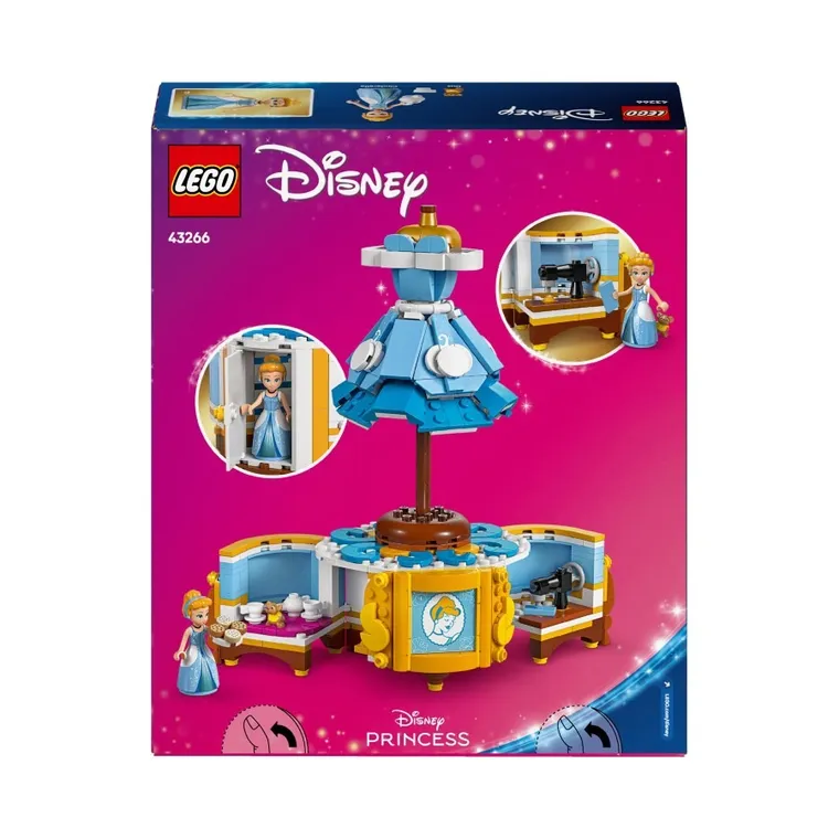 LEGO Disney Princess, Suknia Kopciuszka, 43266
