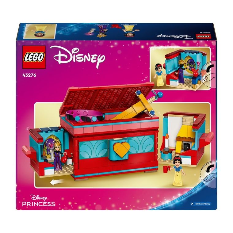 LEGO Disney Princess, Szkatułka na biżuterię z Królewną Śnieżką, 43276