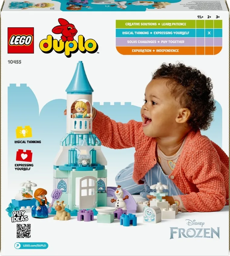 LEGO DUPLO Disney, Przyjęcie w lodowym zamku Anny i Elzy, 10455
