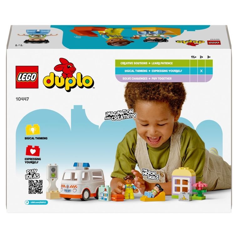 LEGO DUPLO, Karetka z kierowcą, 10447