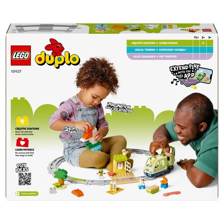 LEGO DUPLO, Przygoda z interaktywnym pociągiem, zabawka, 10427