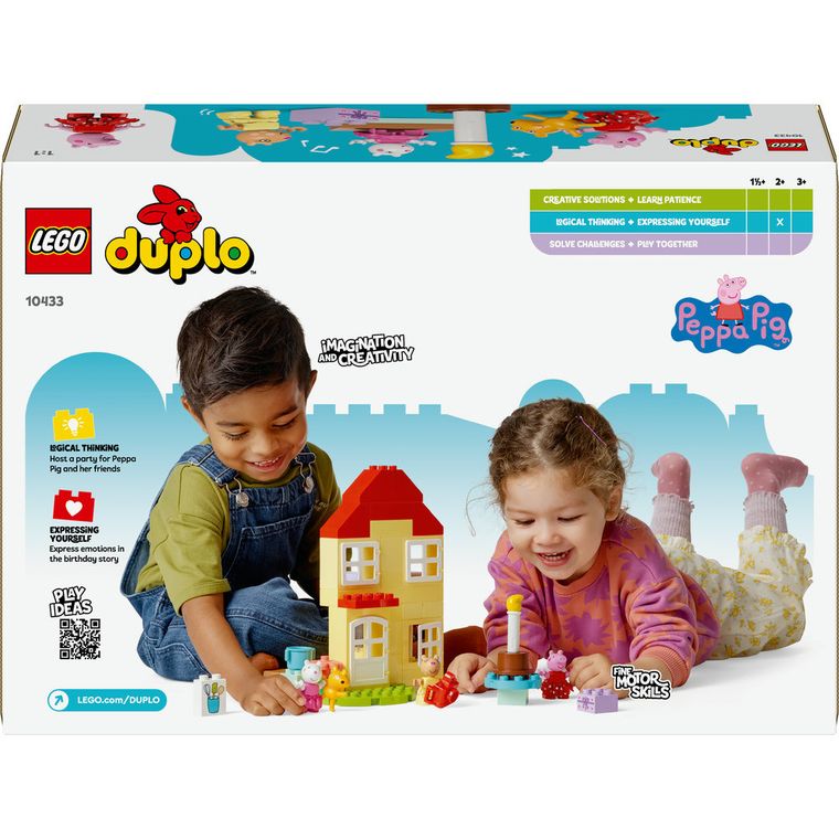 LEGO DUPLO, Urodzinowy domek Peppy, 10433