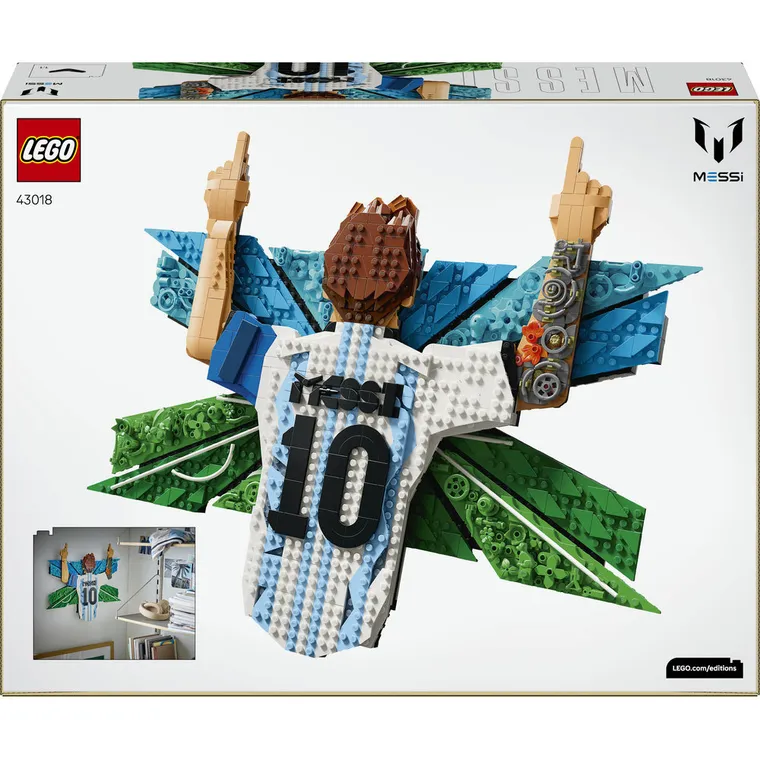 LEGO Editions, Lionel Messi - cieszynka, 43018