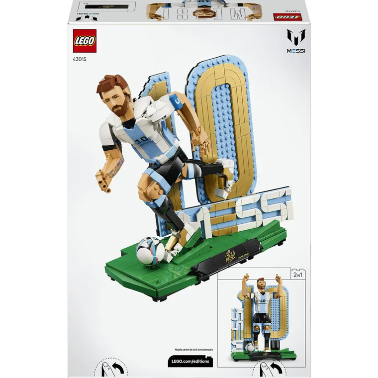 LEGO Editions, Lionel Messi - piłkarska legenda, 43015