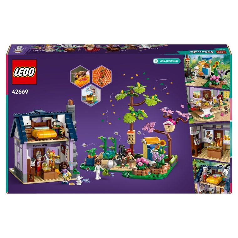 LEGO Friends, Dom pszczelarzy i kwiatowy ogród, 42669