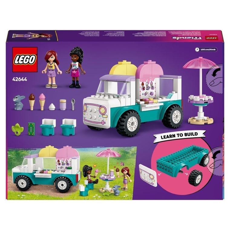 LEGO Friends, Furgonetka z lodami w mieście Heartlake, 42644