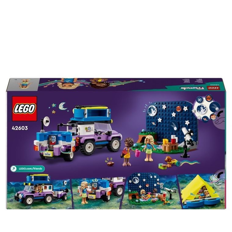 LEGO Friends, Kamper z mobilnym obserwatorium gwiazd, 42603