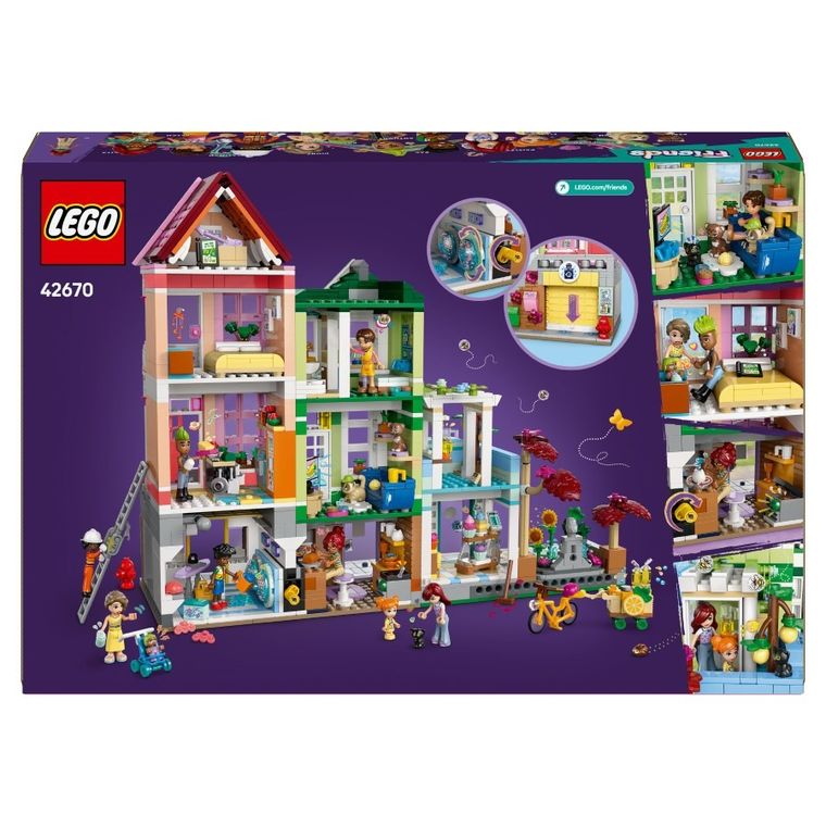LEGO Friends, Mieszkania i sklepy w mieście Heartlake, 42670