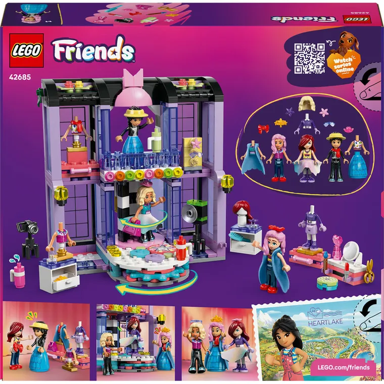 LEGO Friends, Pokaz mody w mieście Heartlake, 42685