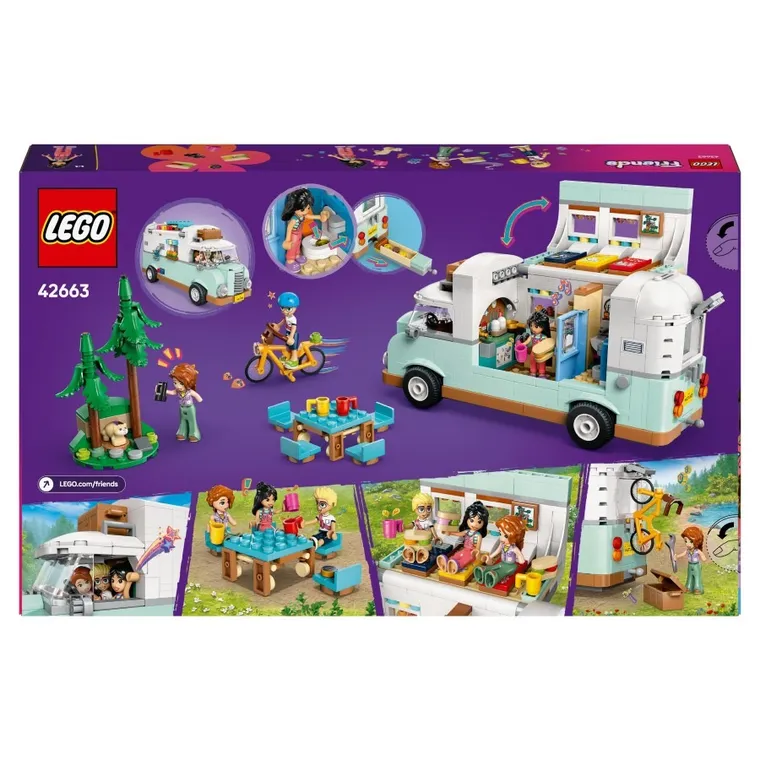 LEGO Friends, Przygoda w kamperze przyjaciół, 42663