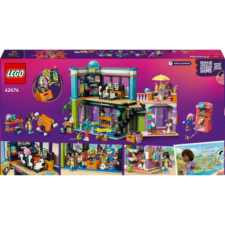 LEGO Friends, Sklep z grami i komiksami, 42674