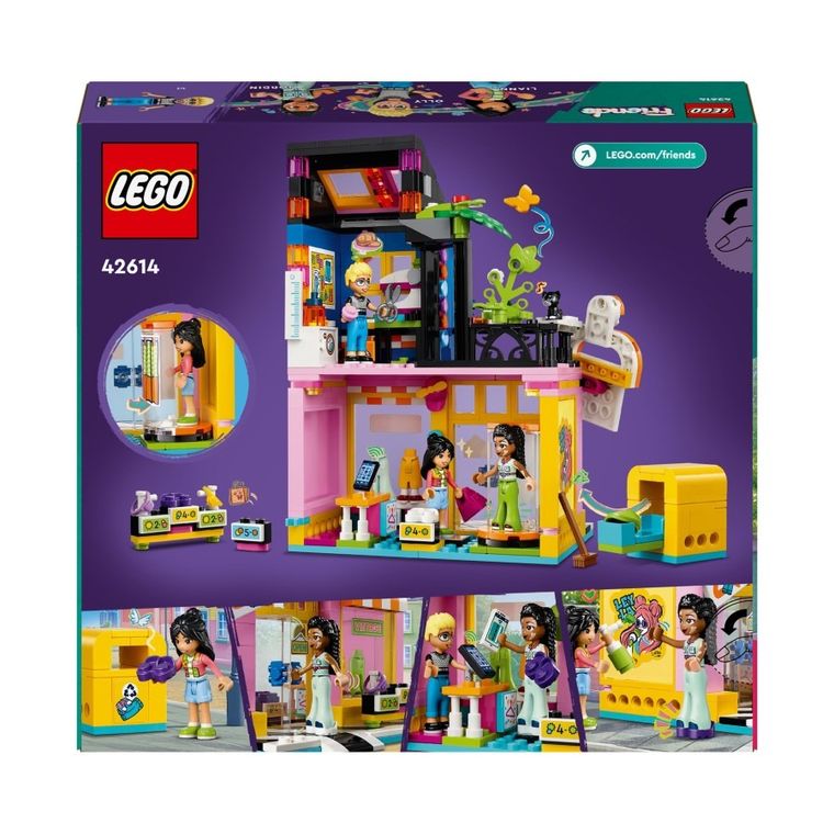 LEGO Friends, Sklep z używaną odzieżą, 42614