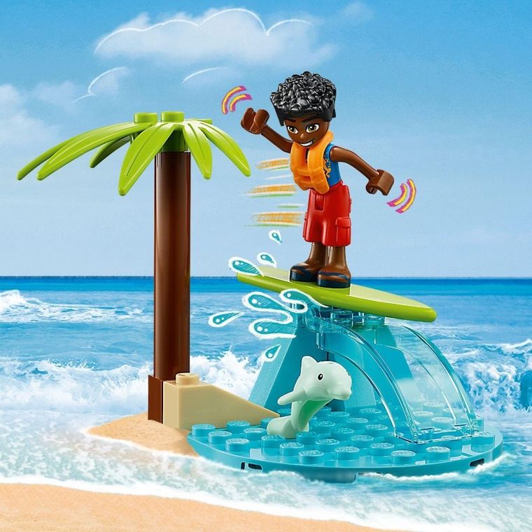 LEGO Friends, Zabawa z łazikiem plażowym, 41725