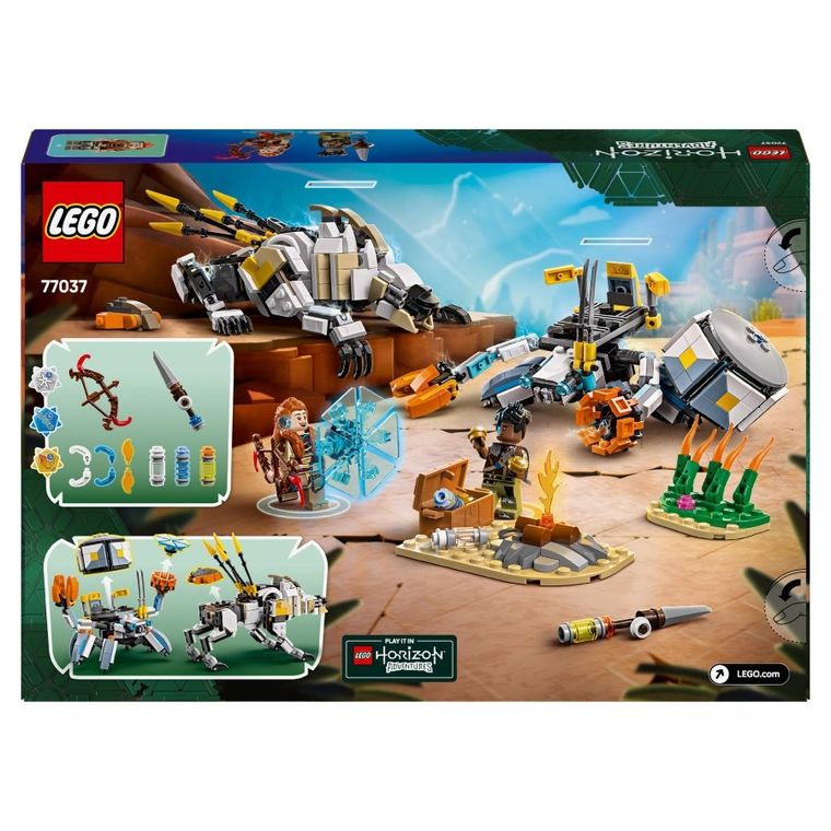 LEGO Horizon Adventures, Aloy i Varl kontra krabołaz i piłoząb, 77037