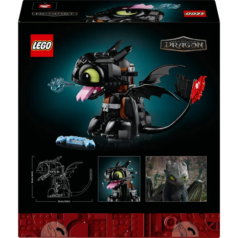 LEGO Icons, Jak wytresować smoka: Szczerbatek, 10375