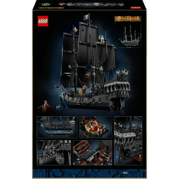 LEGO Icons, Statek piracki kapitana Jacka Sparrowa, 10365