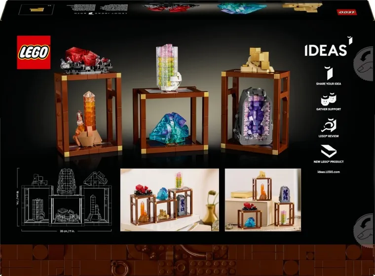 LEGO Ideas, Kolekcja minerałów, 21362